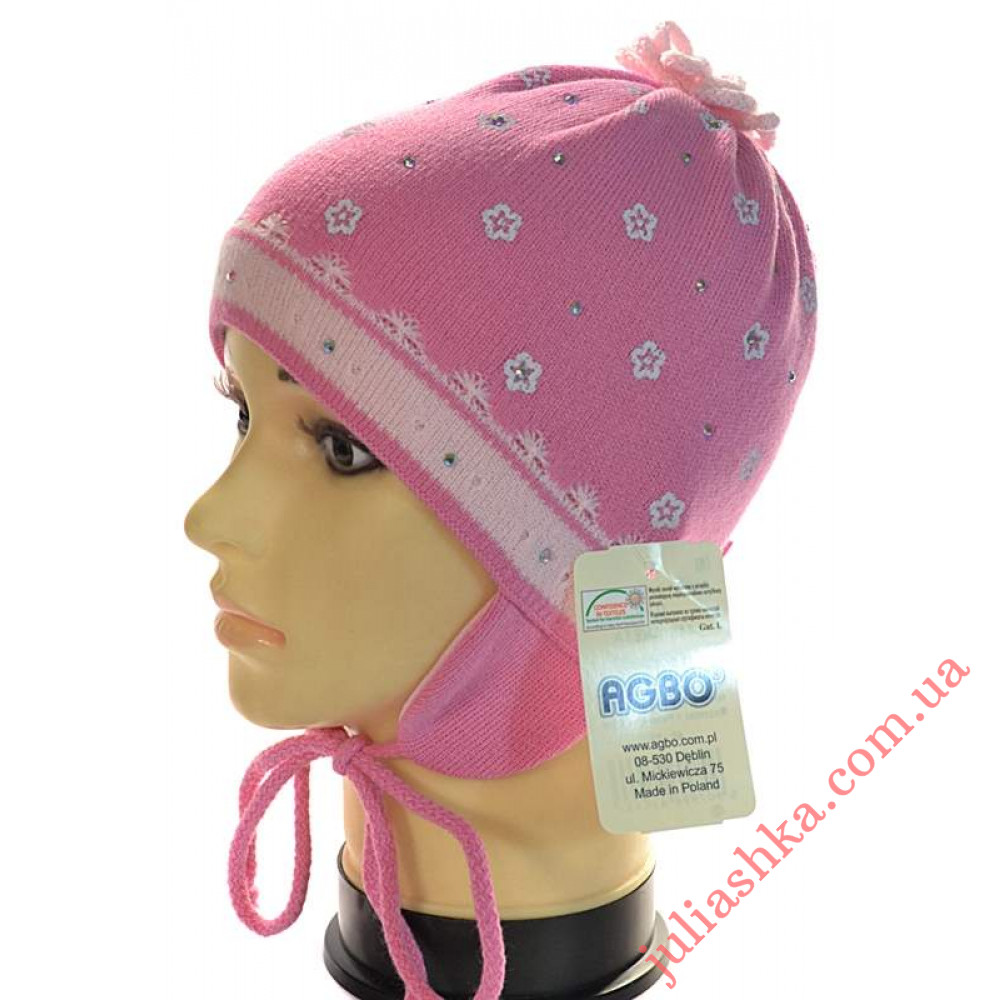 446 AGBO(48-52р.дитяча в’язана шапка)