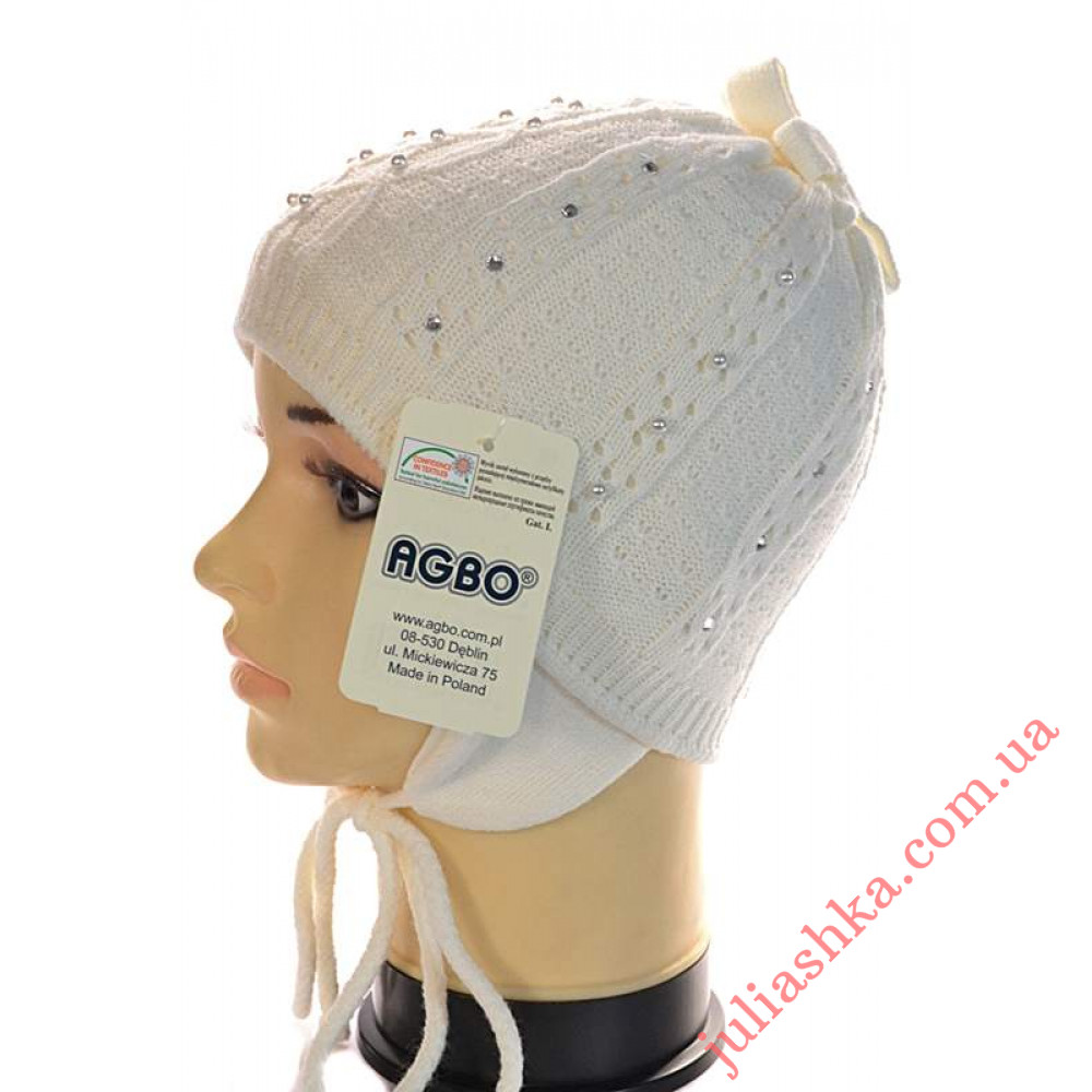 431 AGBO (48-52р.детская вязаная шапка)