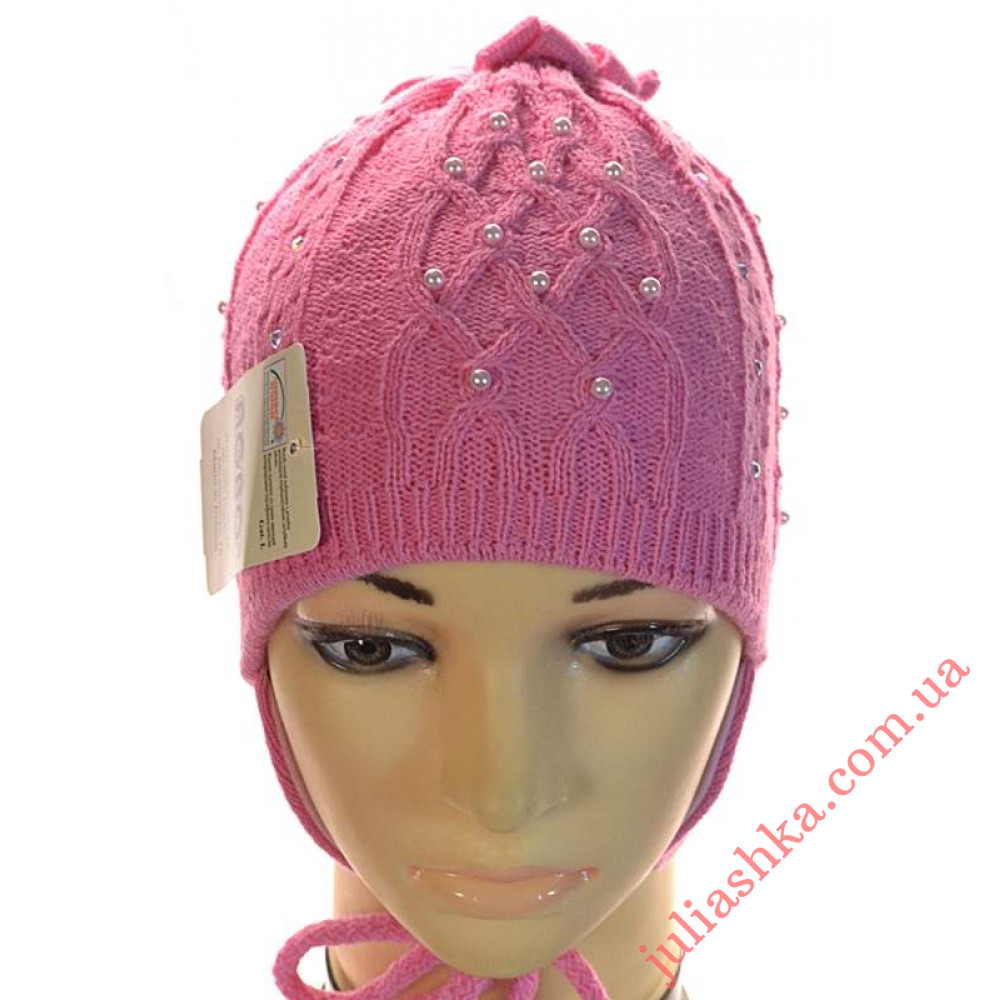 431 AGBO(48-52р.дитяча в’язана шапка)