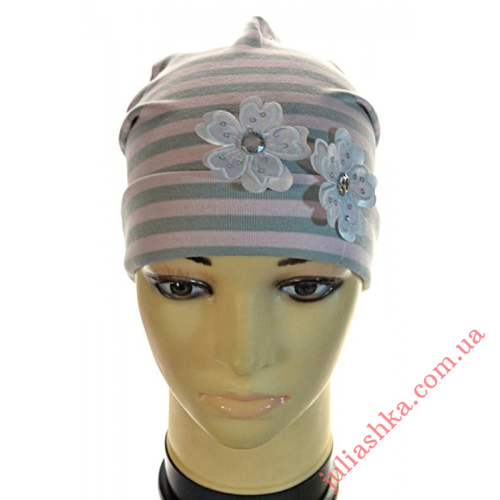 Ульяна ELF-KIDS(48-54р.дитяча трикотажна шапка)