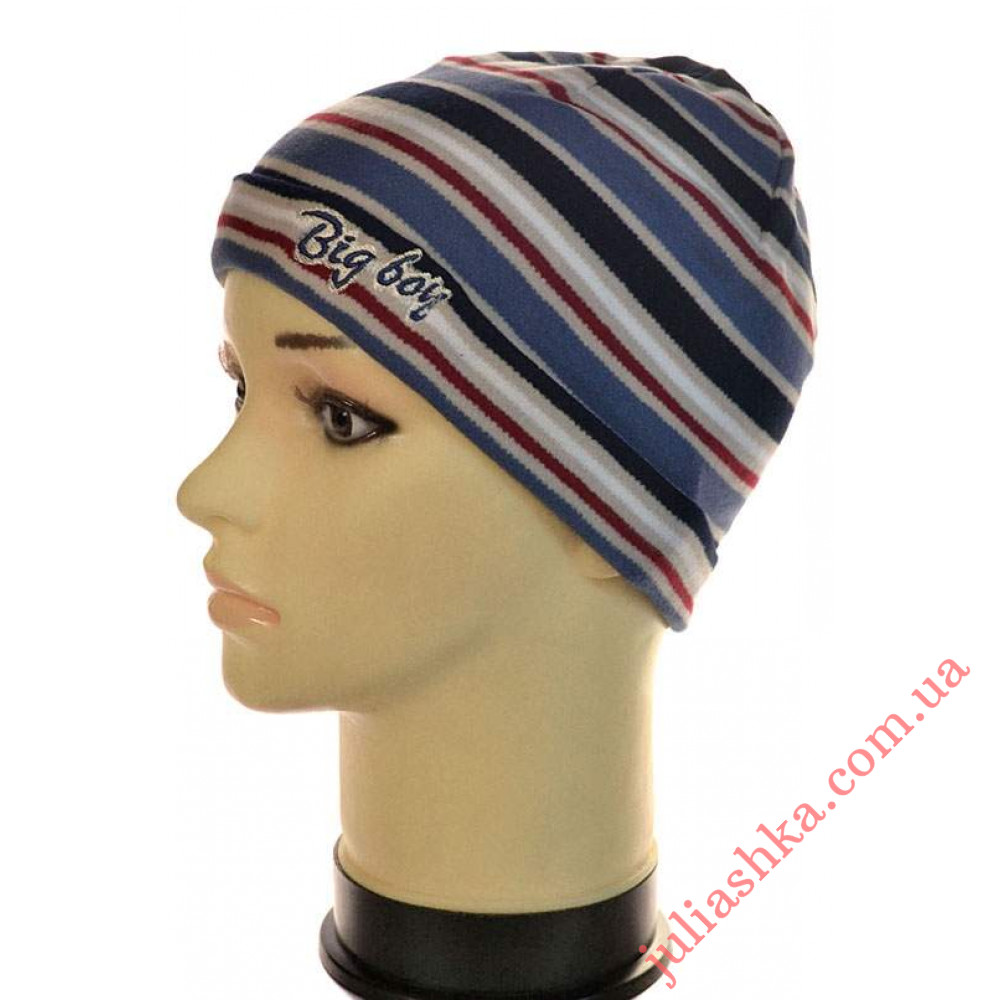 Борис  ELF-KIDS(46-52р.детская трикотажная шапка)