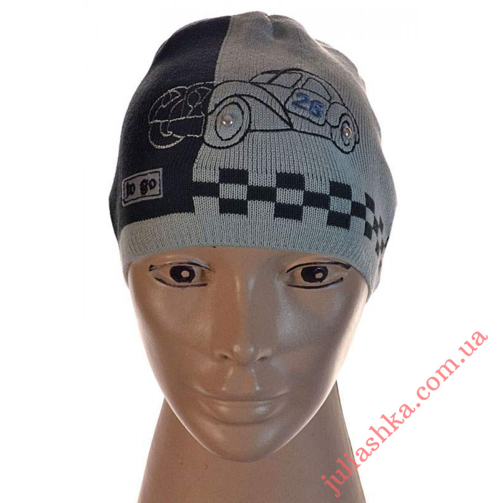 425м.бавовна AMAL(46-50р.дитяча в'язана шапка)