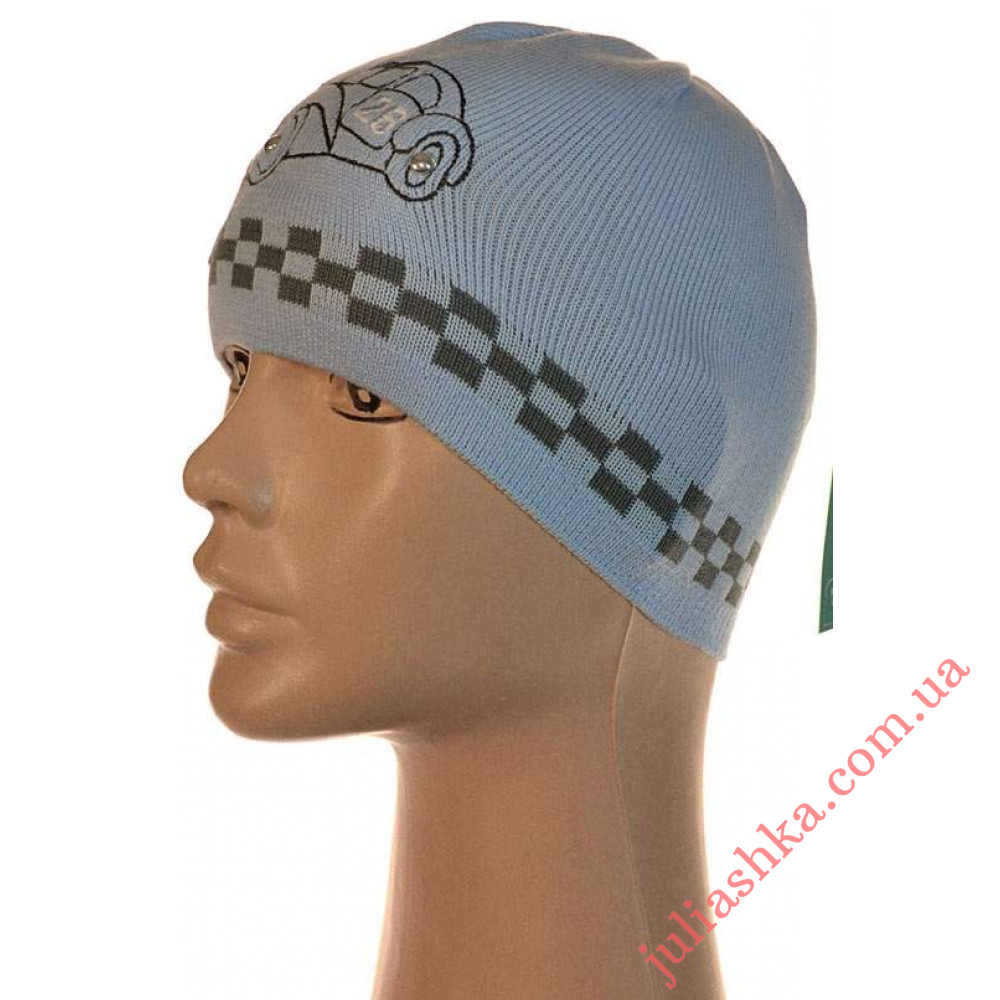 425м.бавовна AMAL(46-50р.дитяча в'язана шапка)