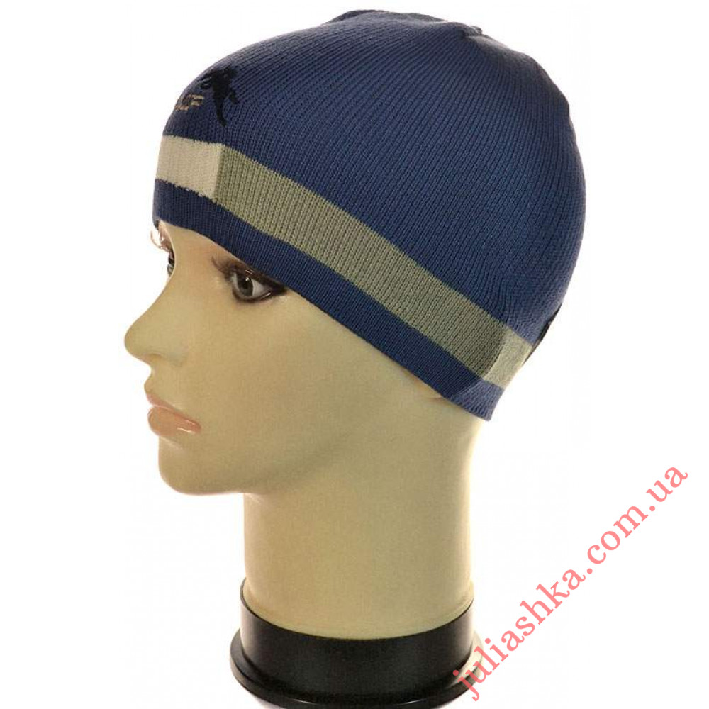 405м.хлопок AMAL(48-52р.детская вязаная шапка)