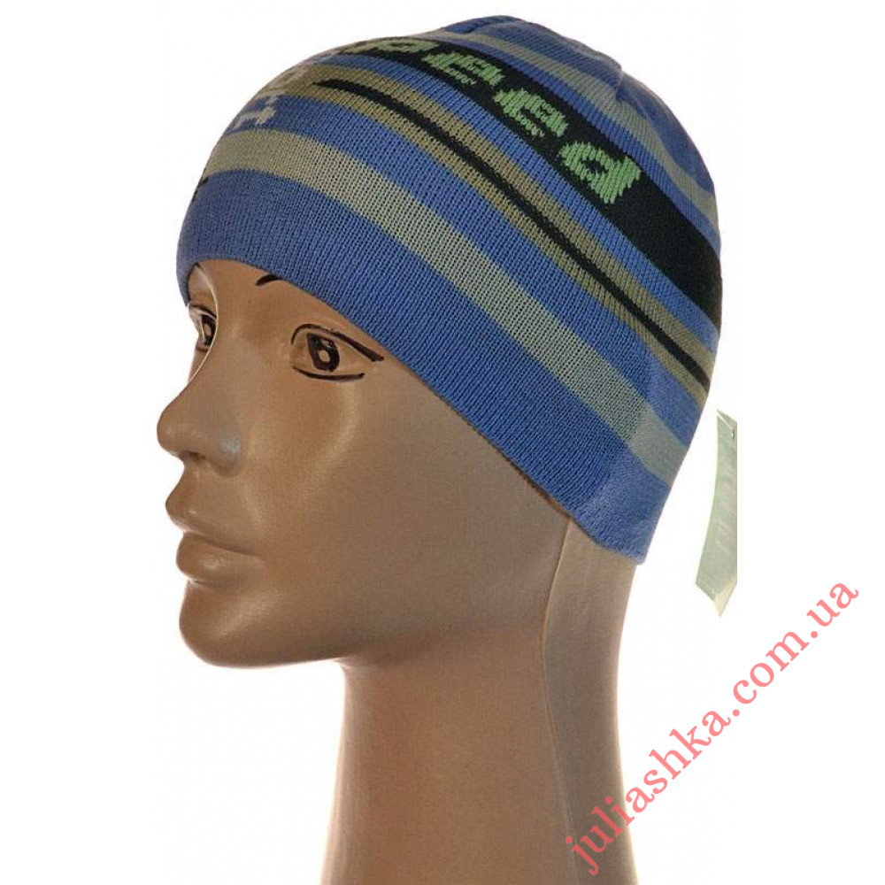 345м.хлопок AMAL(46-48р.детская вязаная шапка)