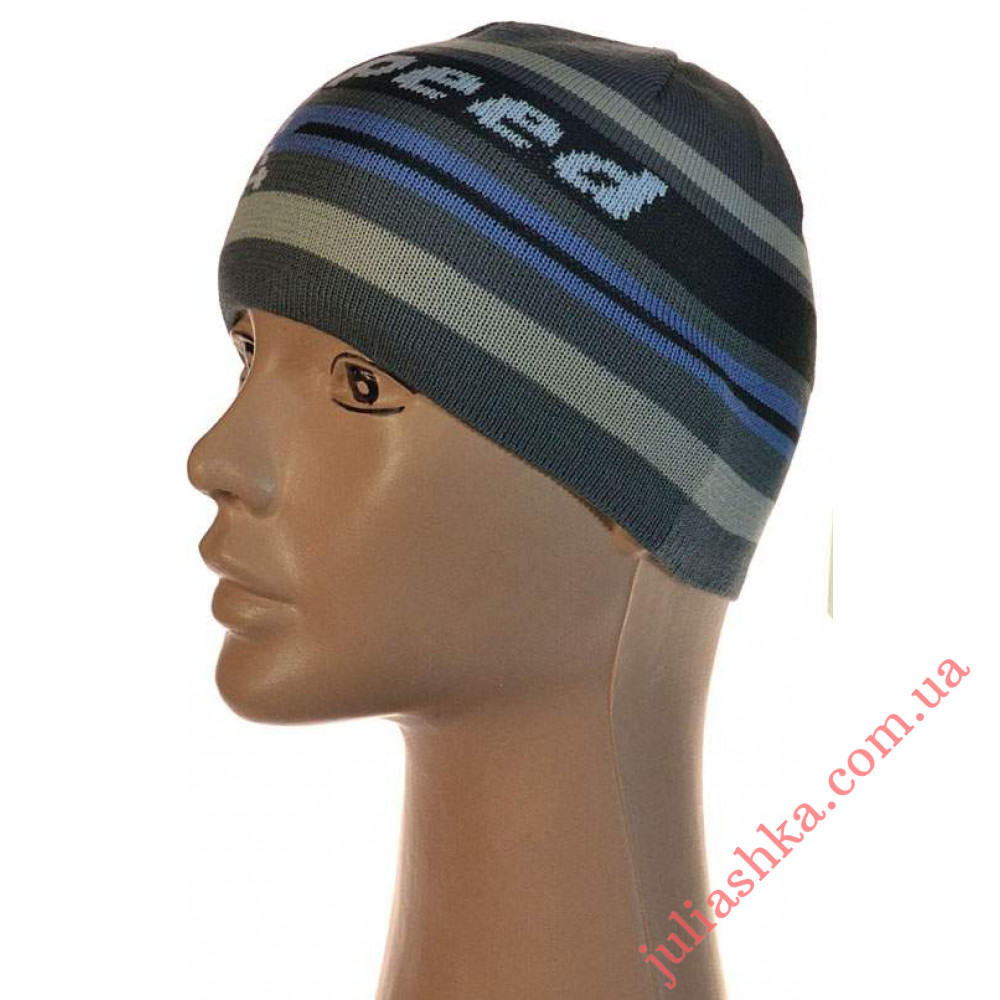 345м.бавовна AMAL(46-48р.дитяча в'язана шапка)