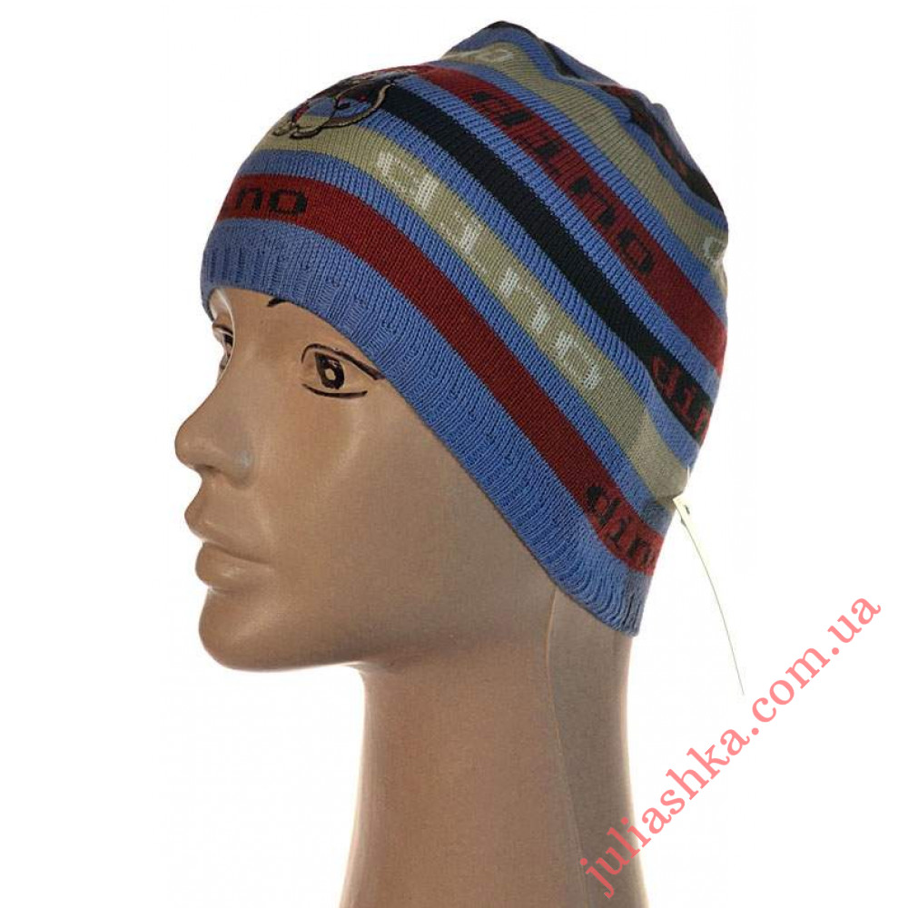 125м.бавовна AMAL(46-50р.дитяча в'язана шапка)