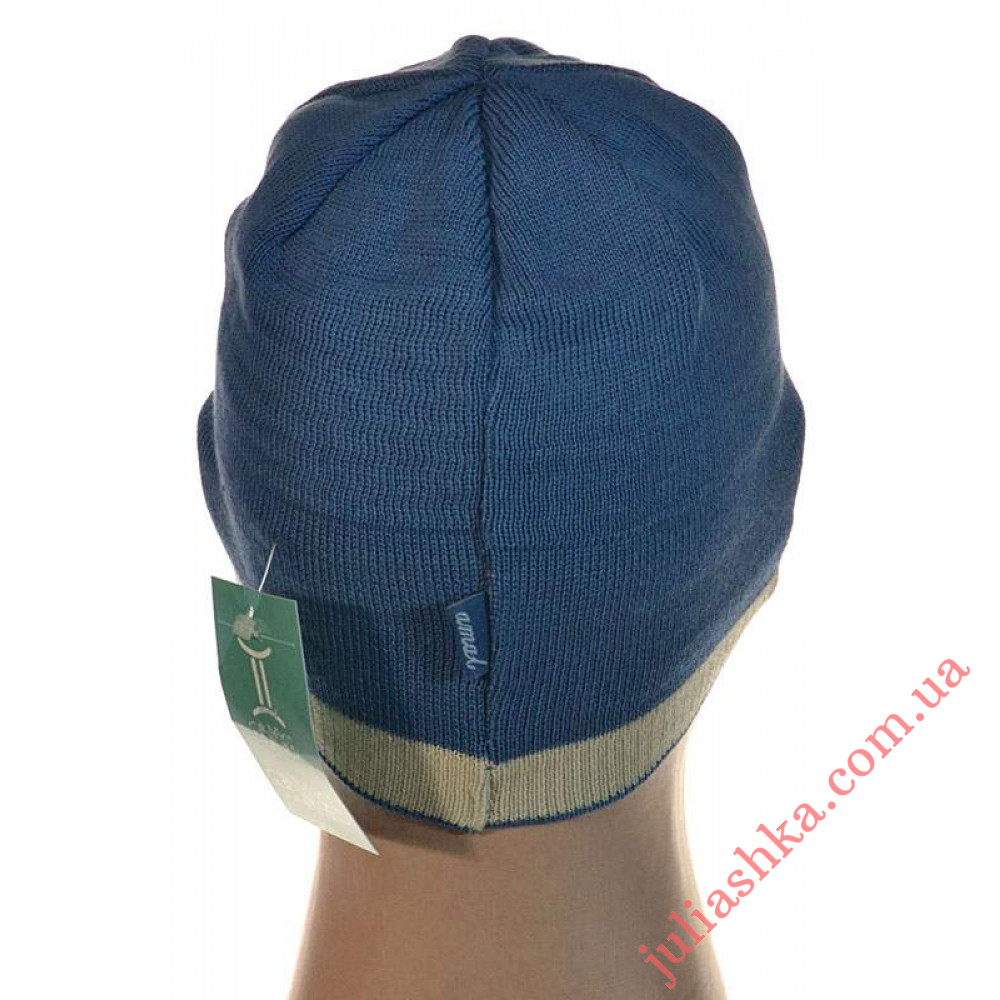 065м.хлопок AMAL(46-50р.детская вязаная шапка)