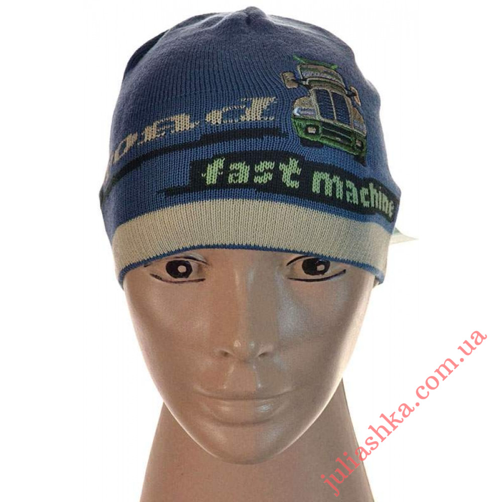 065м.бавовна AMAL(46-50р.дитяча в'язана шапка)