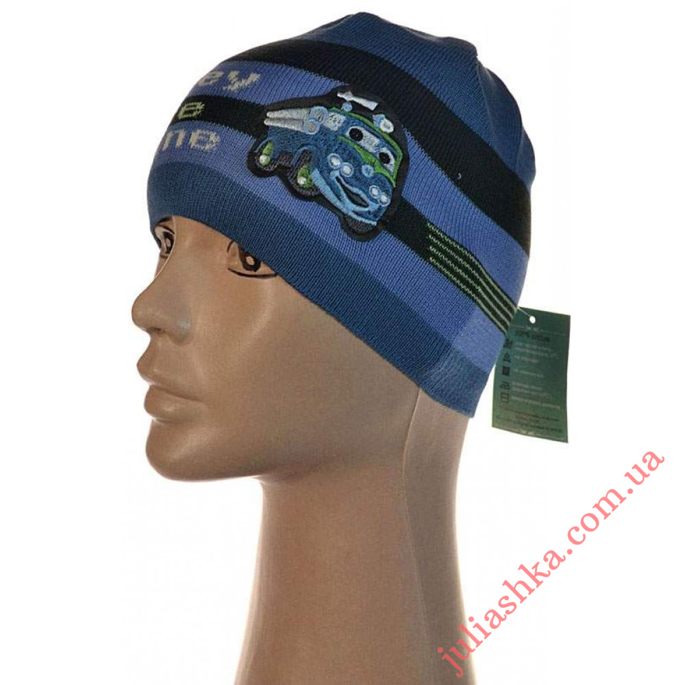 055м.бавовна AMAL(46-50р.дитяча в'язана шапка)