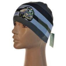 055м.хлопок AMAL(46-50р.детская вязаная шапка)