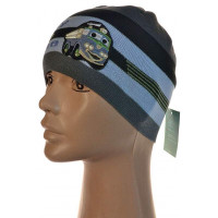 055м.бавовна AMAL(46-50р.дитяча в'язана шапка) 055м.бавовна AMAL(46-50р.дитяча в'язана шапка)