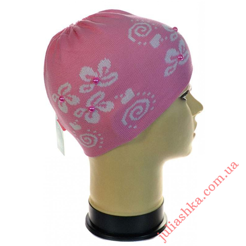 305д.хлопок AMAL(48-52р.детская вязаная шапка)