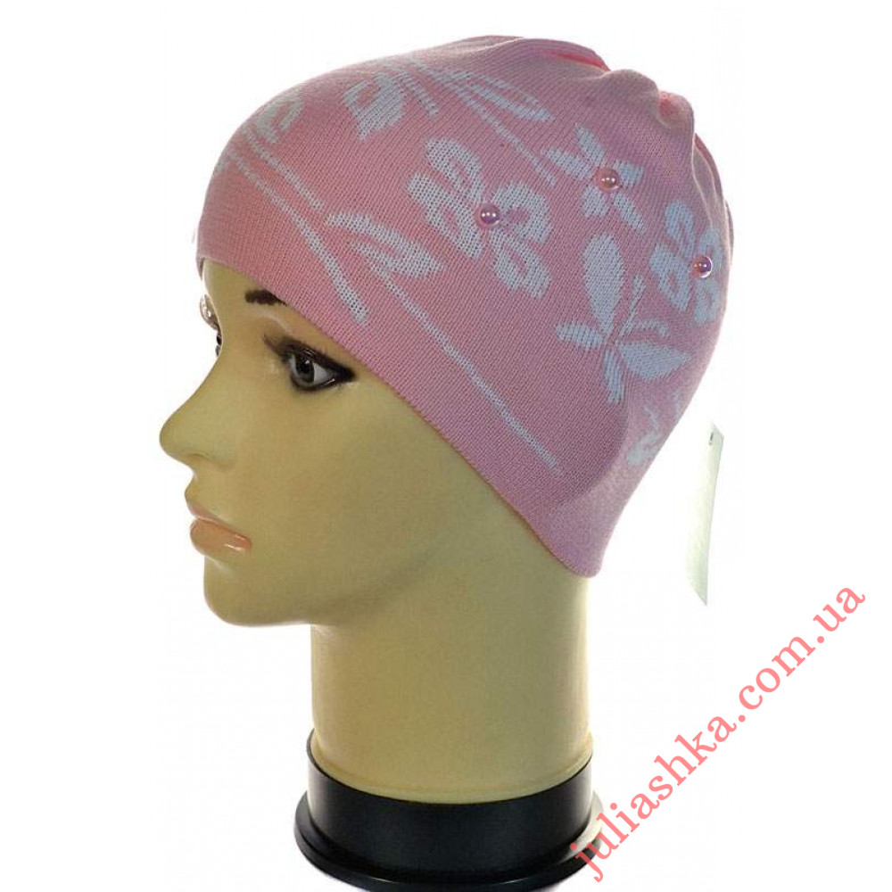 275д.хлопок AMAL(50-52р.детская вязаная шапка)