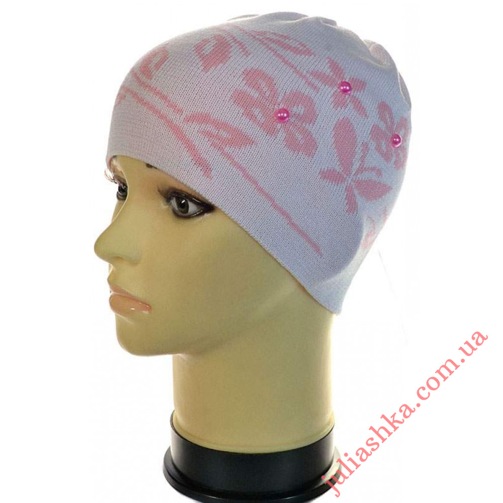 275д.бавовна AMAL(50-52р.дитяча в'язана шапка)