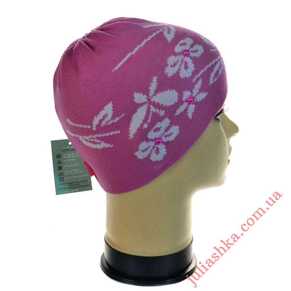 275д.хлопок AMAL(50-52р.детская вязаная шапка)