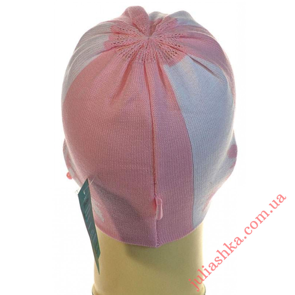 225д.бавовна AMAL(50-52р.дитяча в'язана шапка)