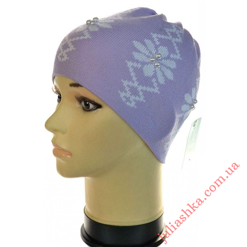 195д.хлопок AMAL(50-52р. вязаная шапка)