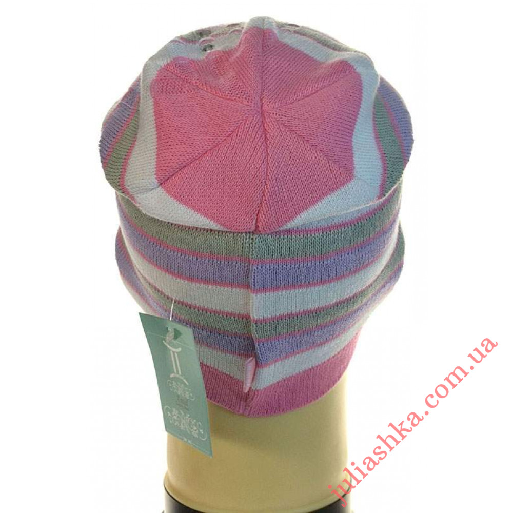 015д.хлопок AMAL(50-52р. вязаная шапка)