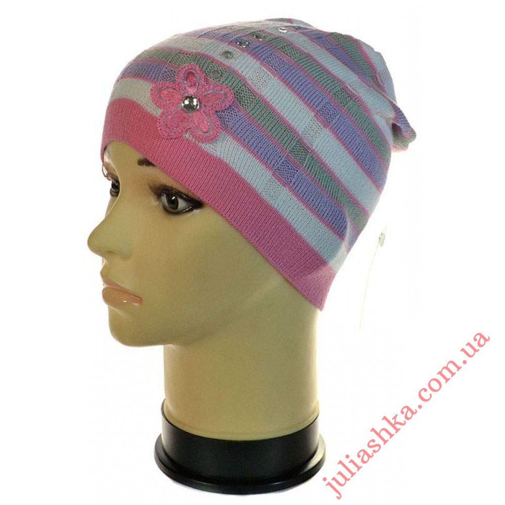 015д.хлопок AMAL(50-52р. вязаная шапка)