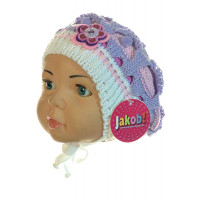 009B JAKOB (44-48р.детский вязаный берет)