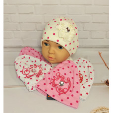 392 MAGROF(44-48р.дитяча трикотажна шапка)