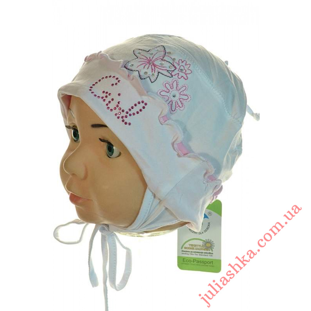 165 MAGROF (40-44р.трикотажная шапка для новорожденных)