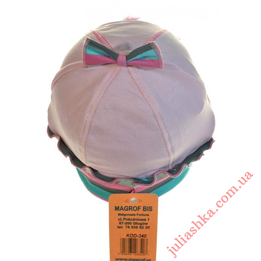 340 MAGROF(44-48р.детская трикотажная шапка)