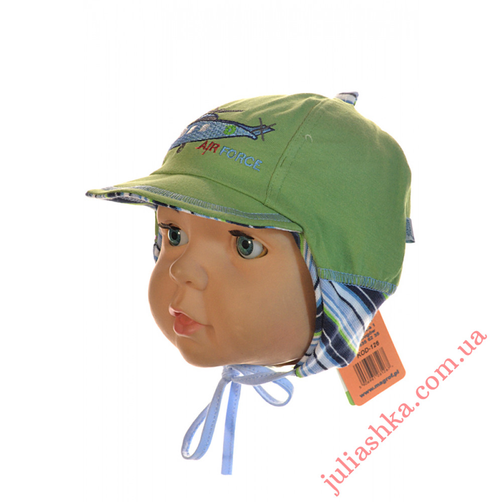 126 MAGROF(44-48р.дитяча трикотажна шапка)