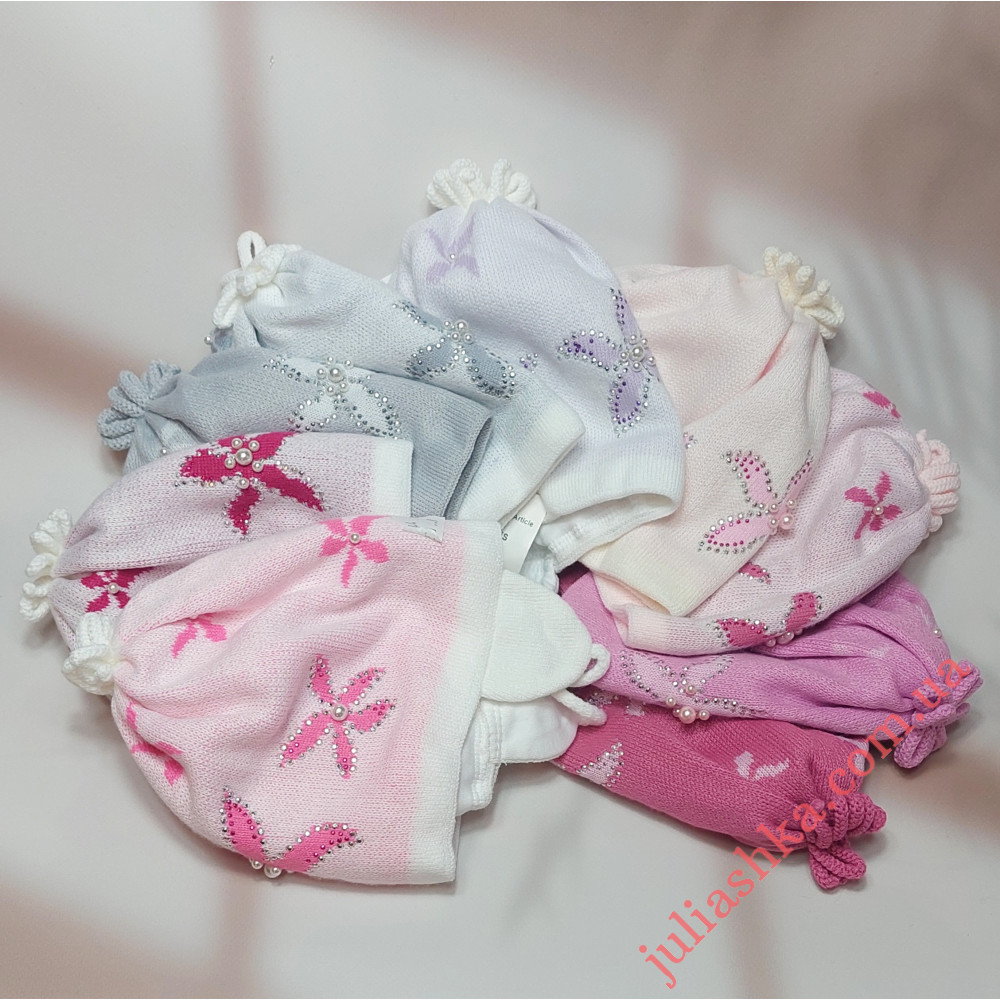 656 AGBO(46-48р.дитяча в’язана шапка)