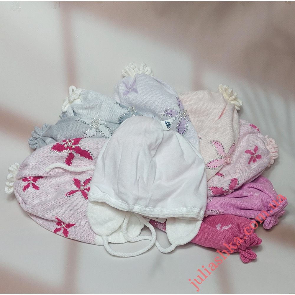 656 AGBO(46-48р.дитяча в’язана шапка)