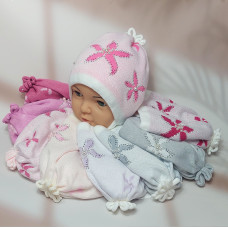 656 AGBO(46-48р.дитяча в’язана шапка)