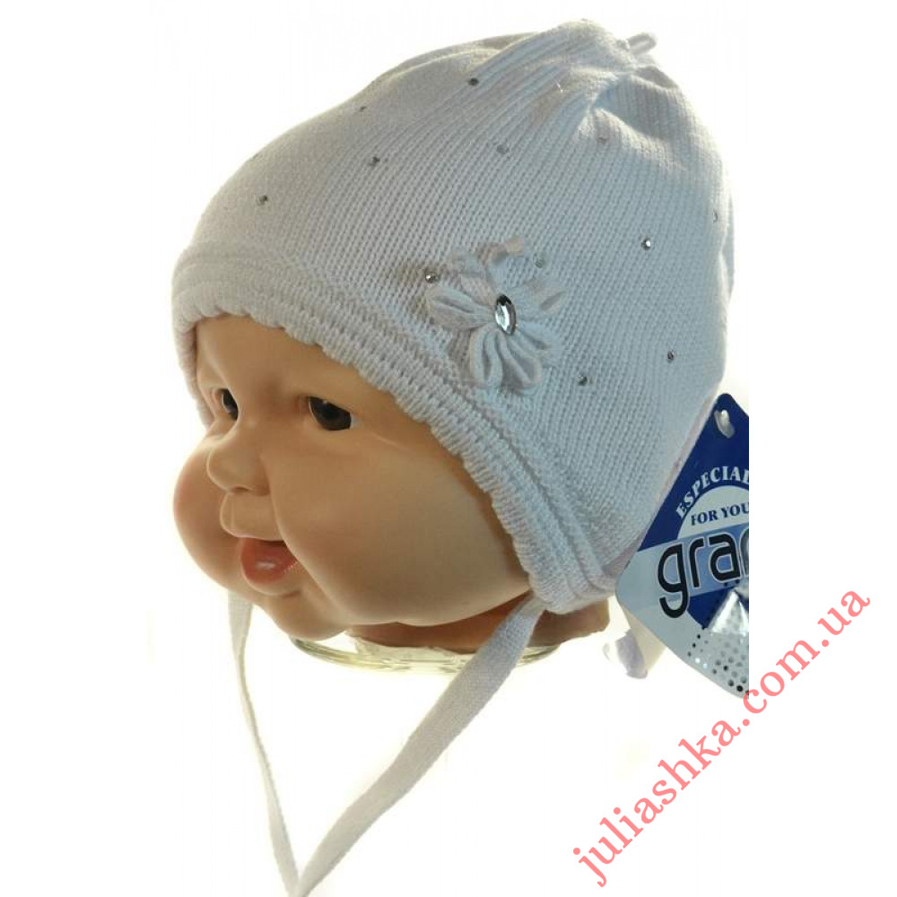 №82 хлопок GRANS(36-40р.детская вязаная шапка)