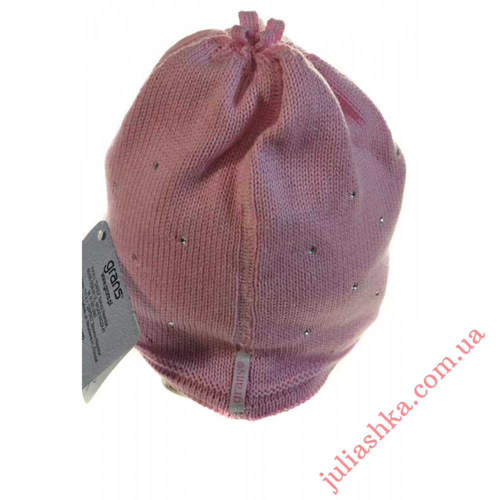 №82 бавовна GRANS(36-40р.итяча в'язана шапка)