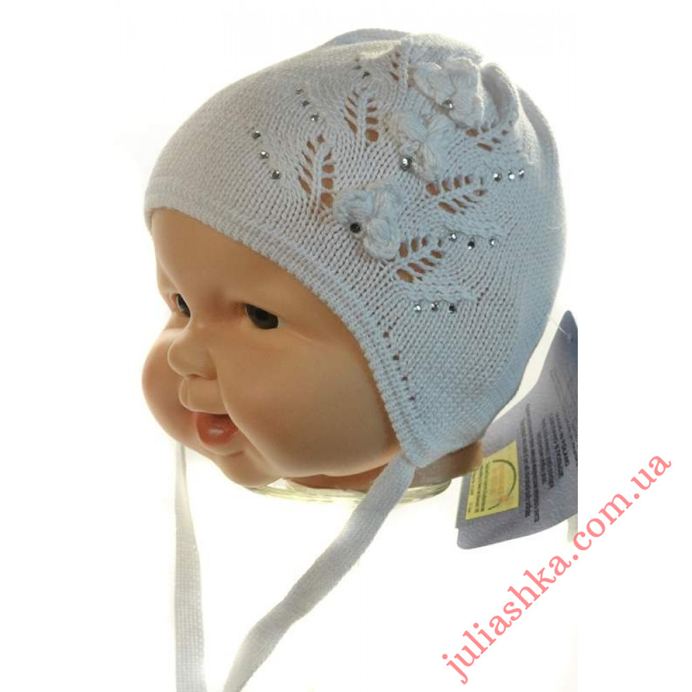 №69 бавовна GRANS(36-38р.дитяча в'язана шапка)