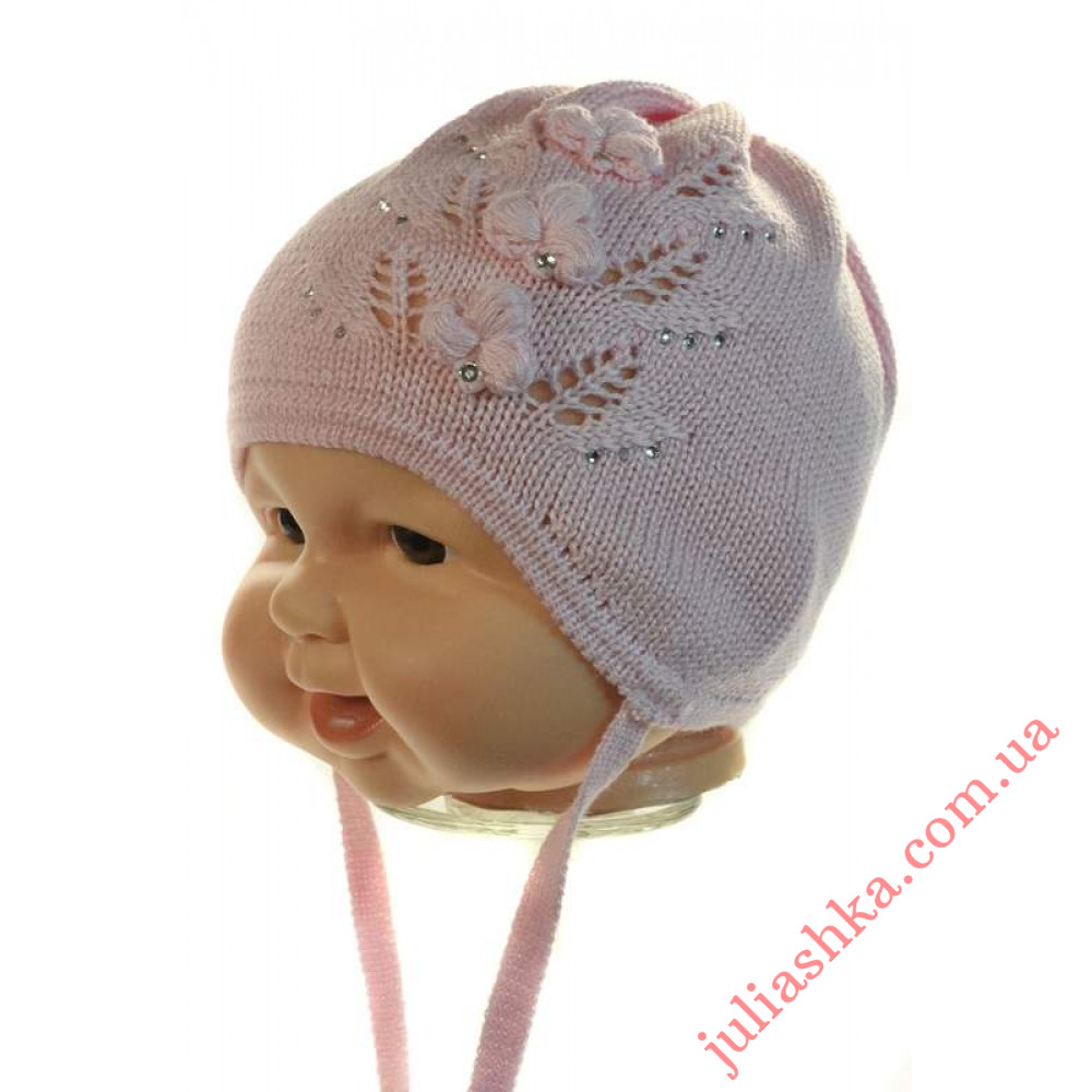 №69 бавовна GRANS(36-38р.дитяча в'язана шапка)