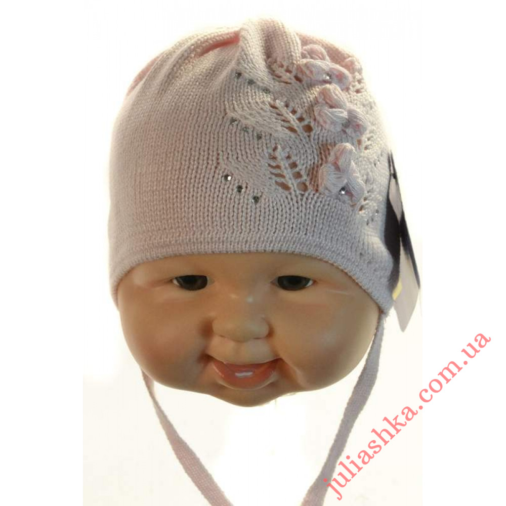 №69 бавовна GRANS(36-38р.дитяча в'язана шапка)