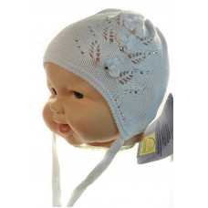 №69 хлопок GRANS(36-38р.детская вязаная шапка)