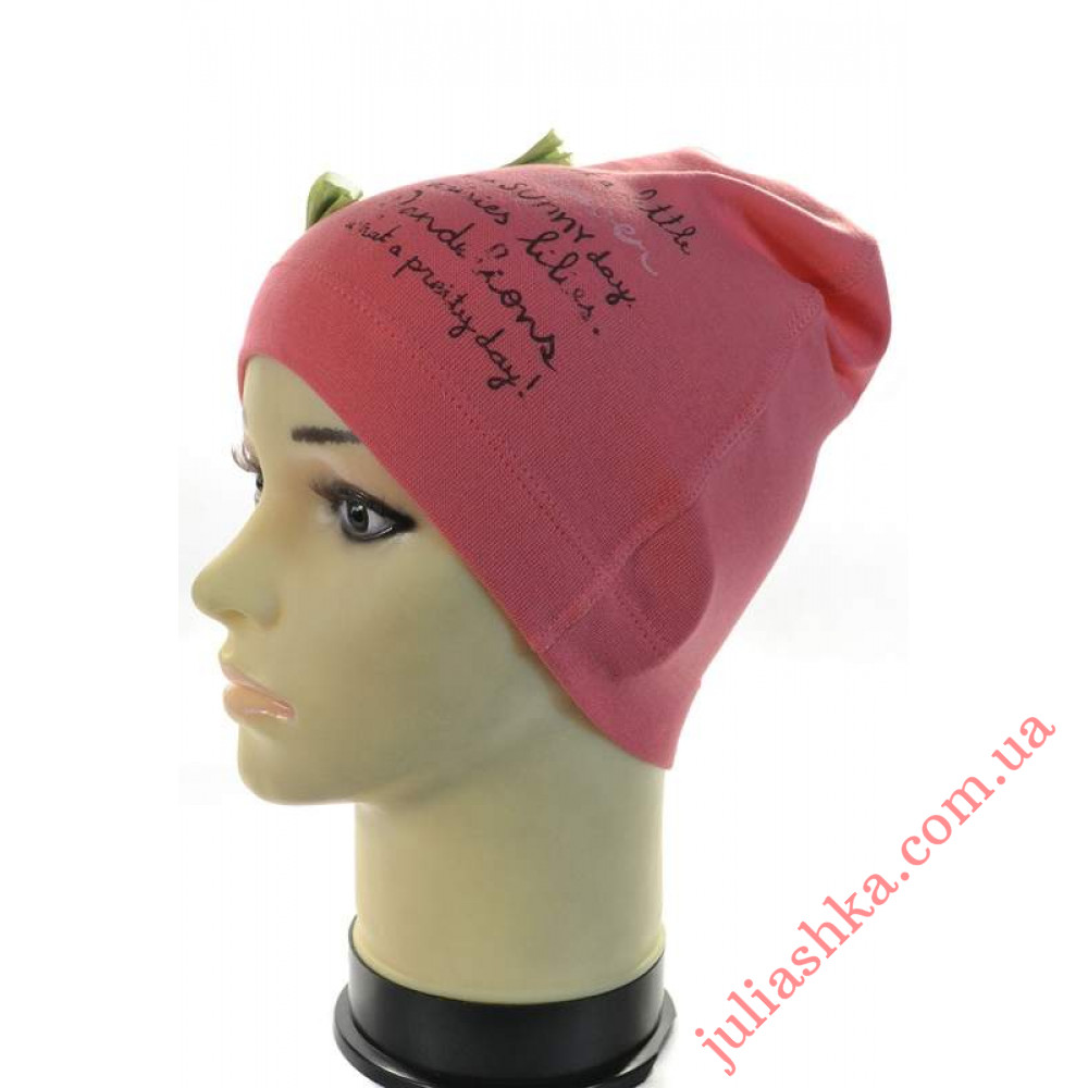 Флора ELF-KIDS(46-52р.дитяча трикотажна шапка)