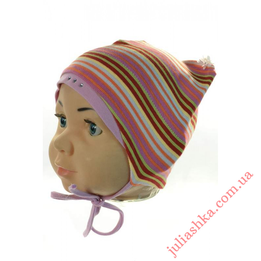 Симона ELF-KIDS(42-46р.детская трикотажная шапка)