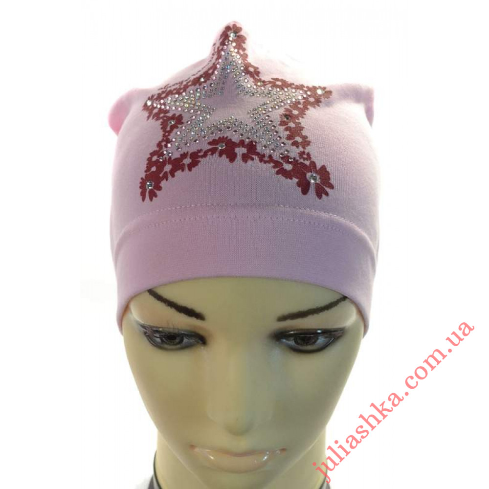 Руслана ELF-KIDS(48-52р.дитяча трикотажна шапка)