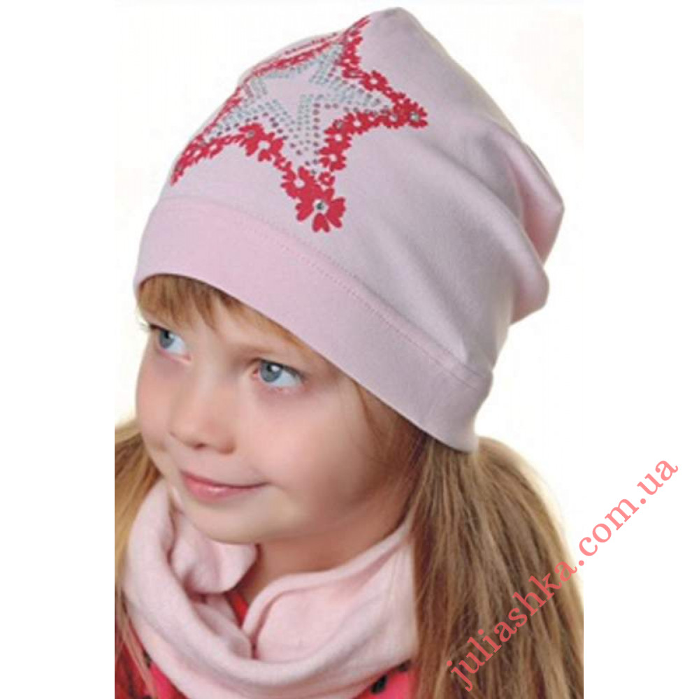 Руслана ELF-KIDS(48-52р.дитяча трикотажна шапка)