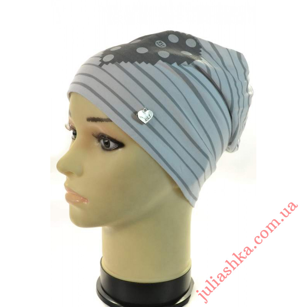 Любовь ELF-KIDS(46-52р.дитяча трикотажна шапка)