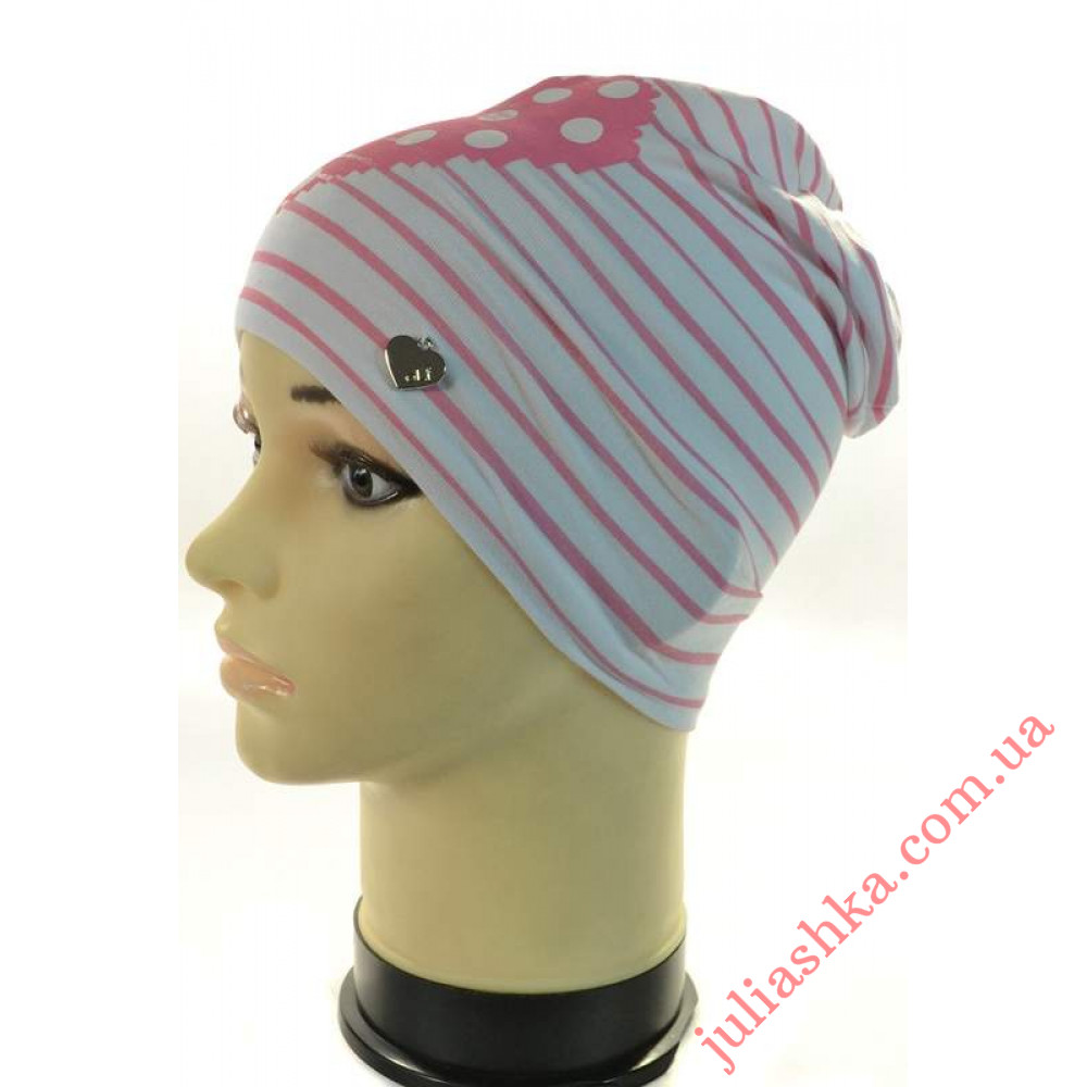 Любовь ELF-KIDS(46-52р.дитяча трикотажна шапка)