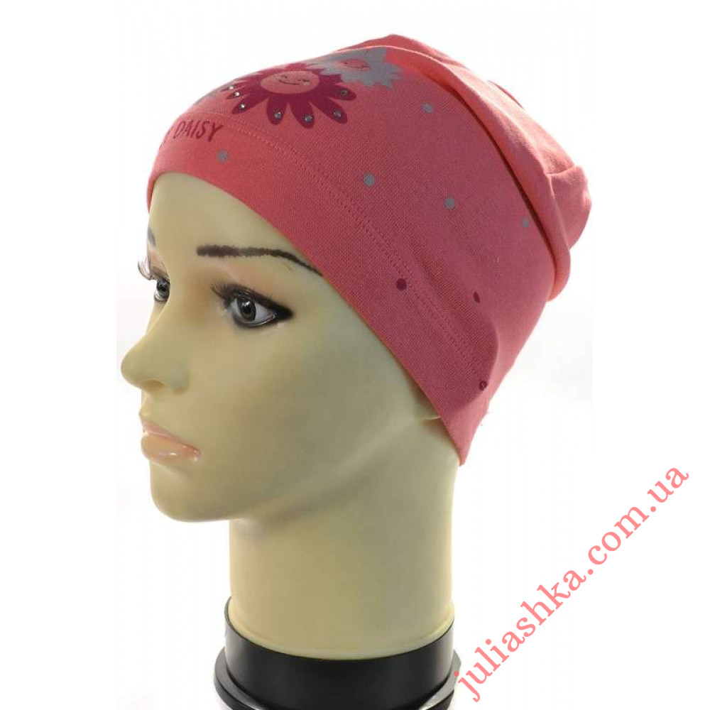 Дейзи ELF-KIDS(46-50р.детская трикотажная шапка)