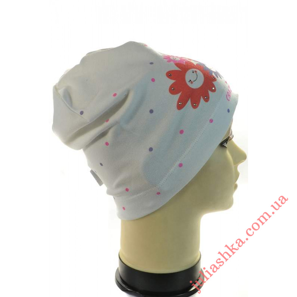 Дейзи ELF-KIDS(46-50р.детская трикотажная шапка)