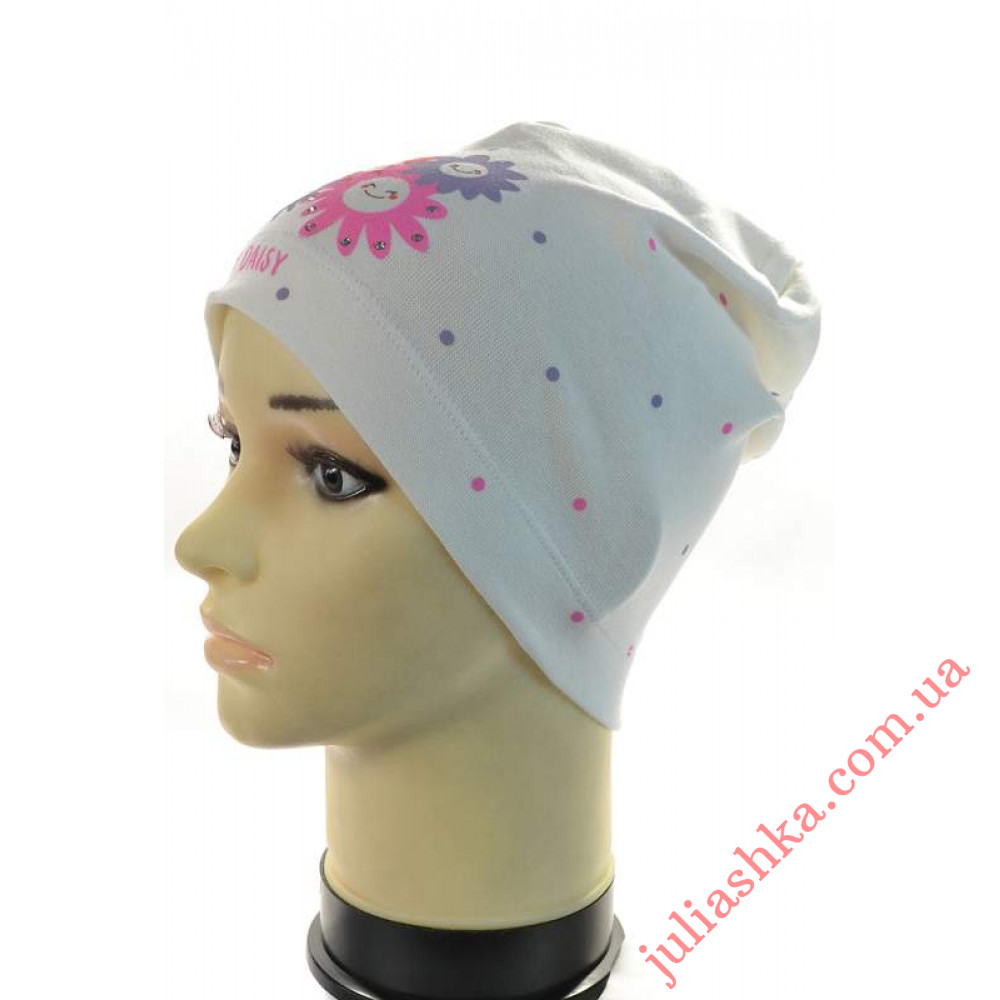 Дейзи ELF-KIDS(46-50р.детская трикотажная шапка)