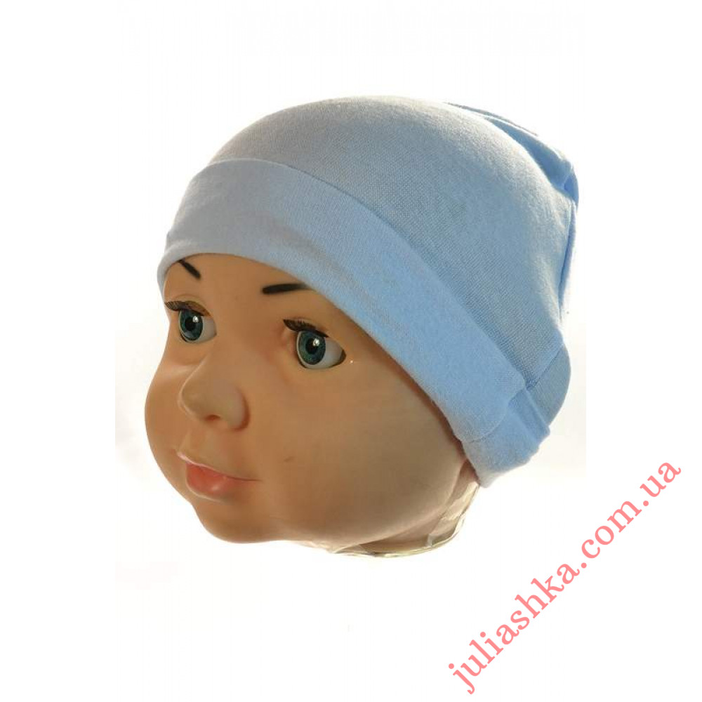 01 KROCHETTA (34-38р. трикотажна шапка для новонароджених)