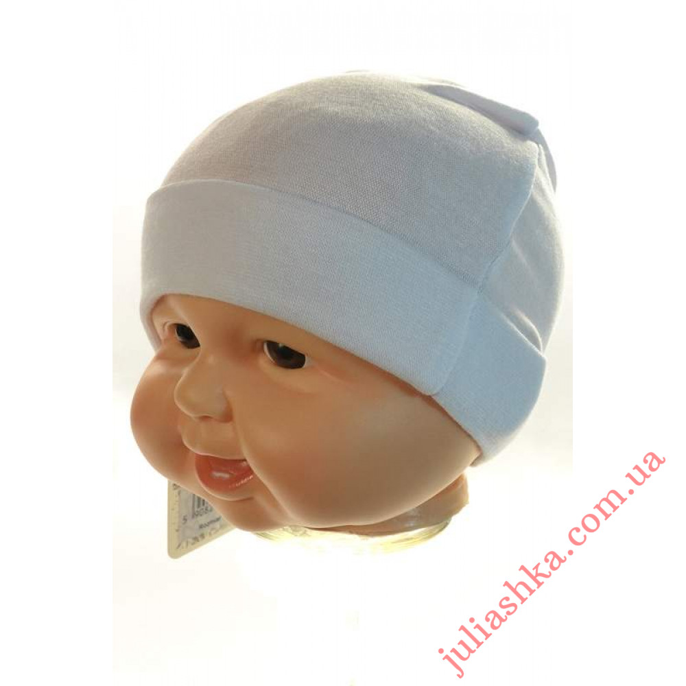 01 KROCHETTA (34-38р. трикотажна шапка для новонароджених)