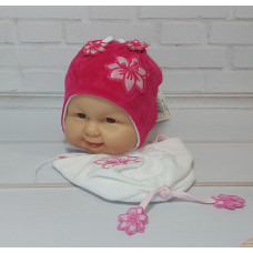 520 KROCHETTA(36-44р. велюровая шапочка)